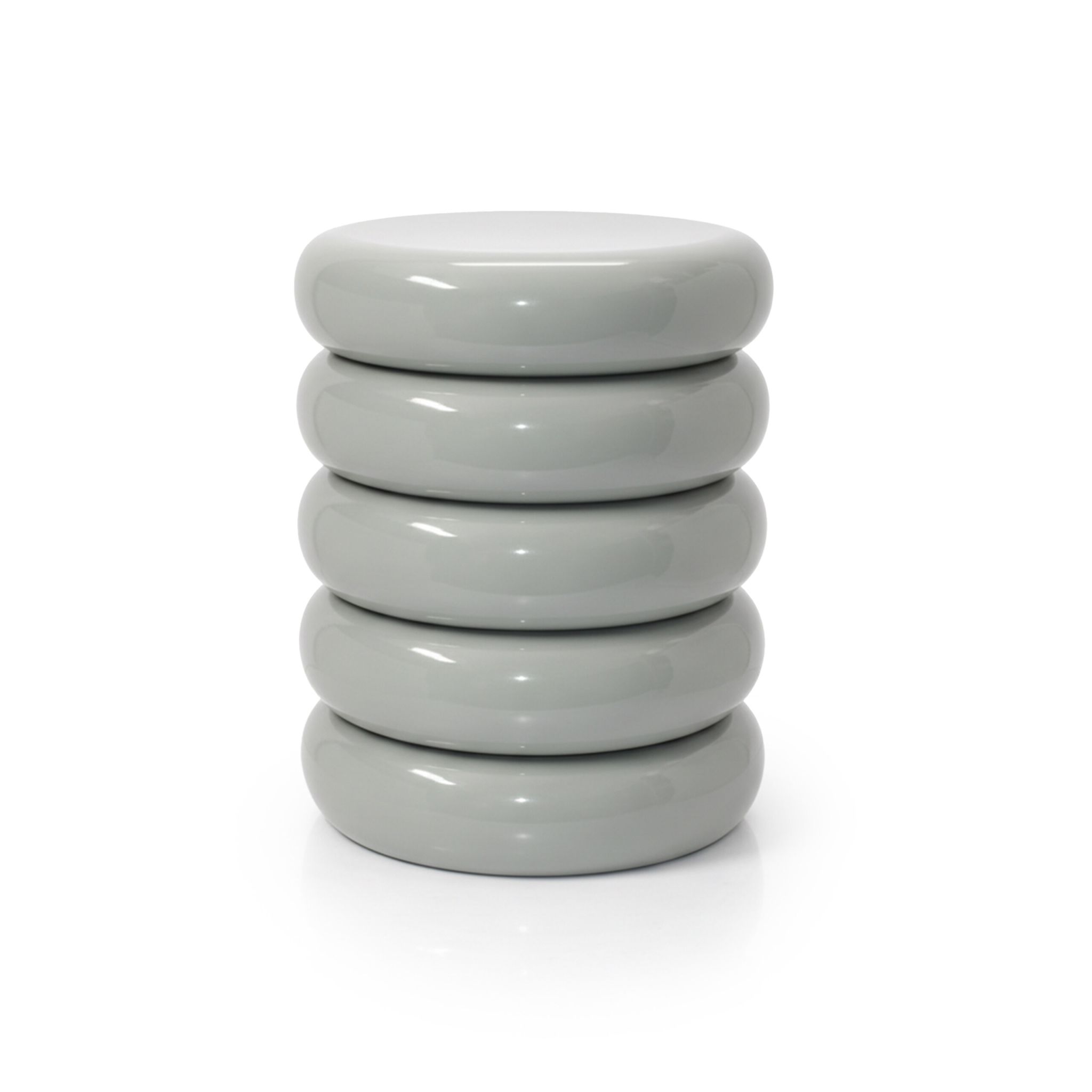 Beistelltisch Bubble-Design Grau
