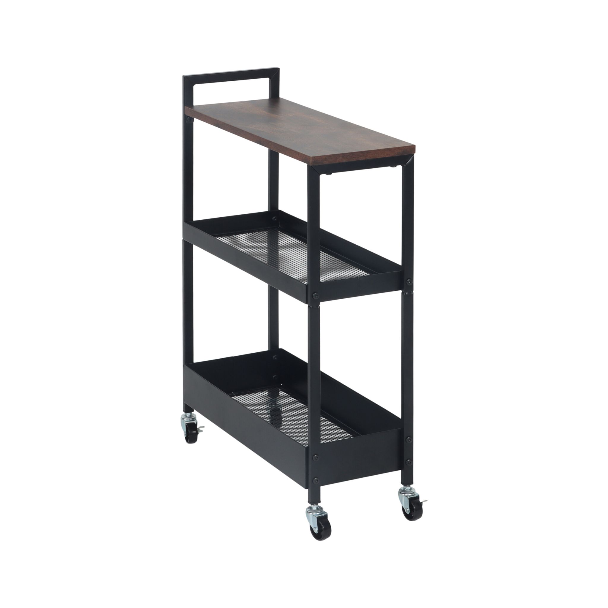 Nischenwagen Industrial-Design Braun-Schwarz