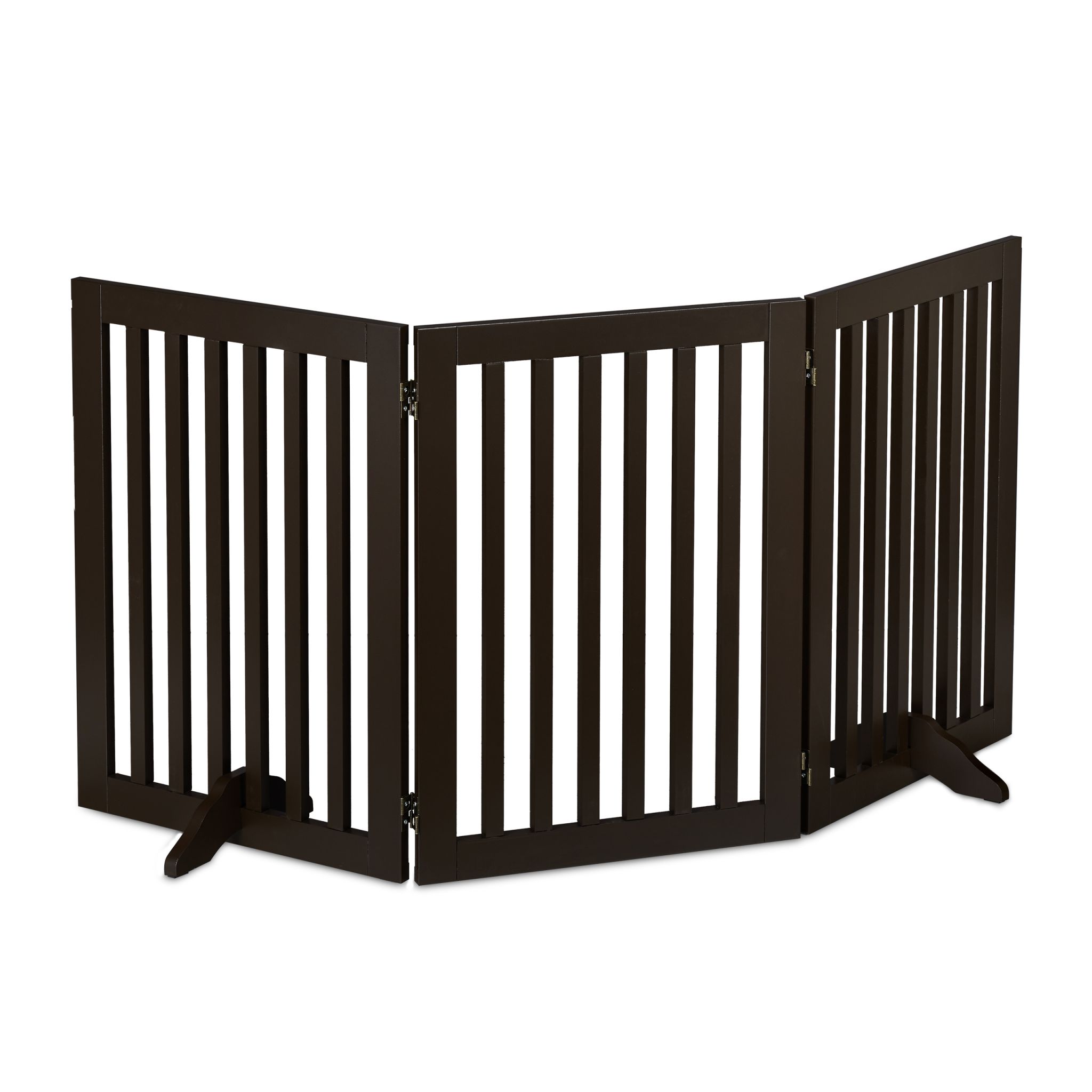 Absperrgitter 70cm Dunkelbraun