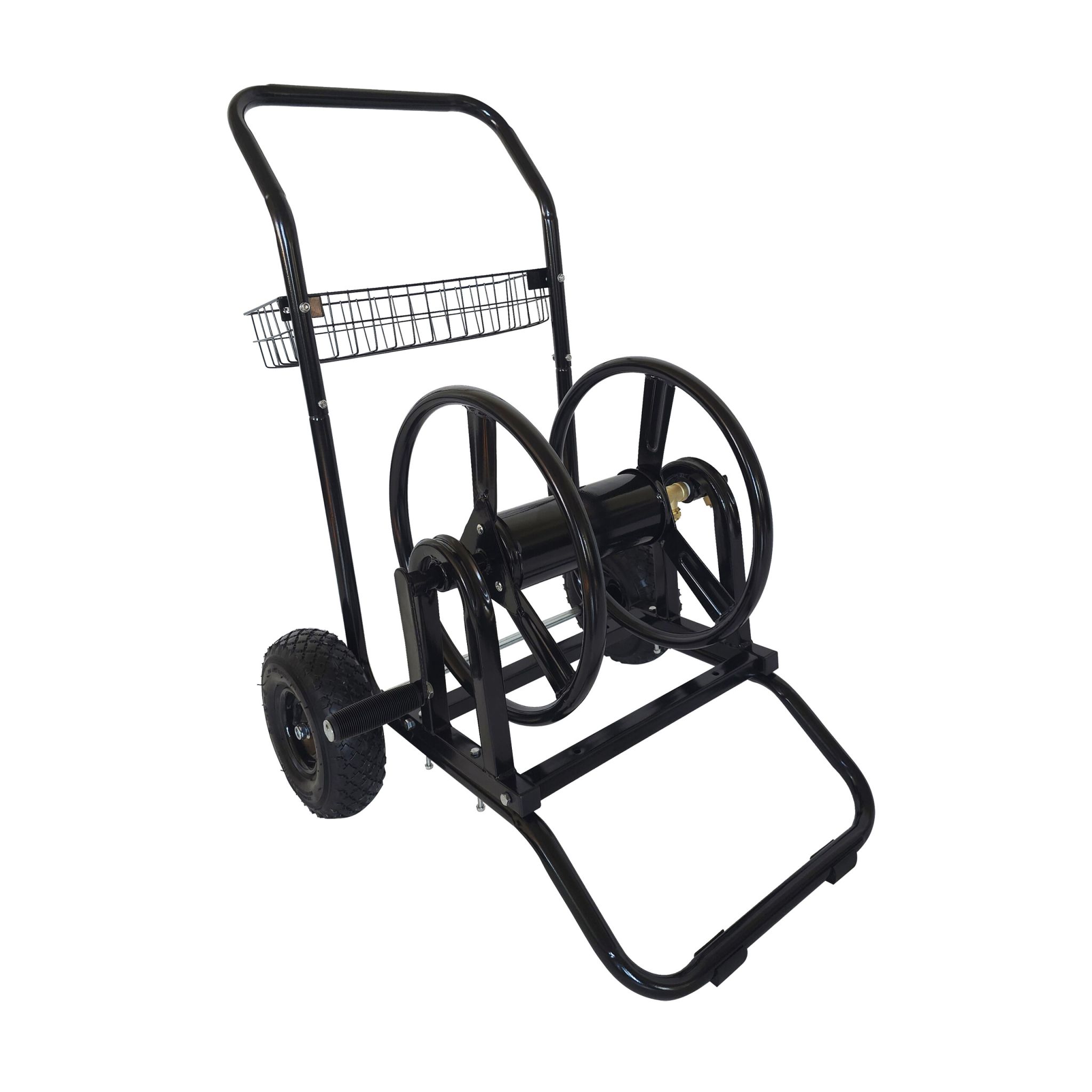 Schlauchwagen für 60 m Schwarz