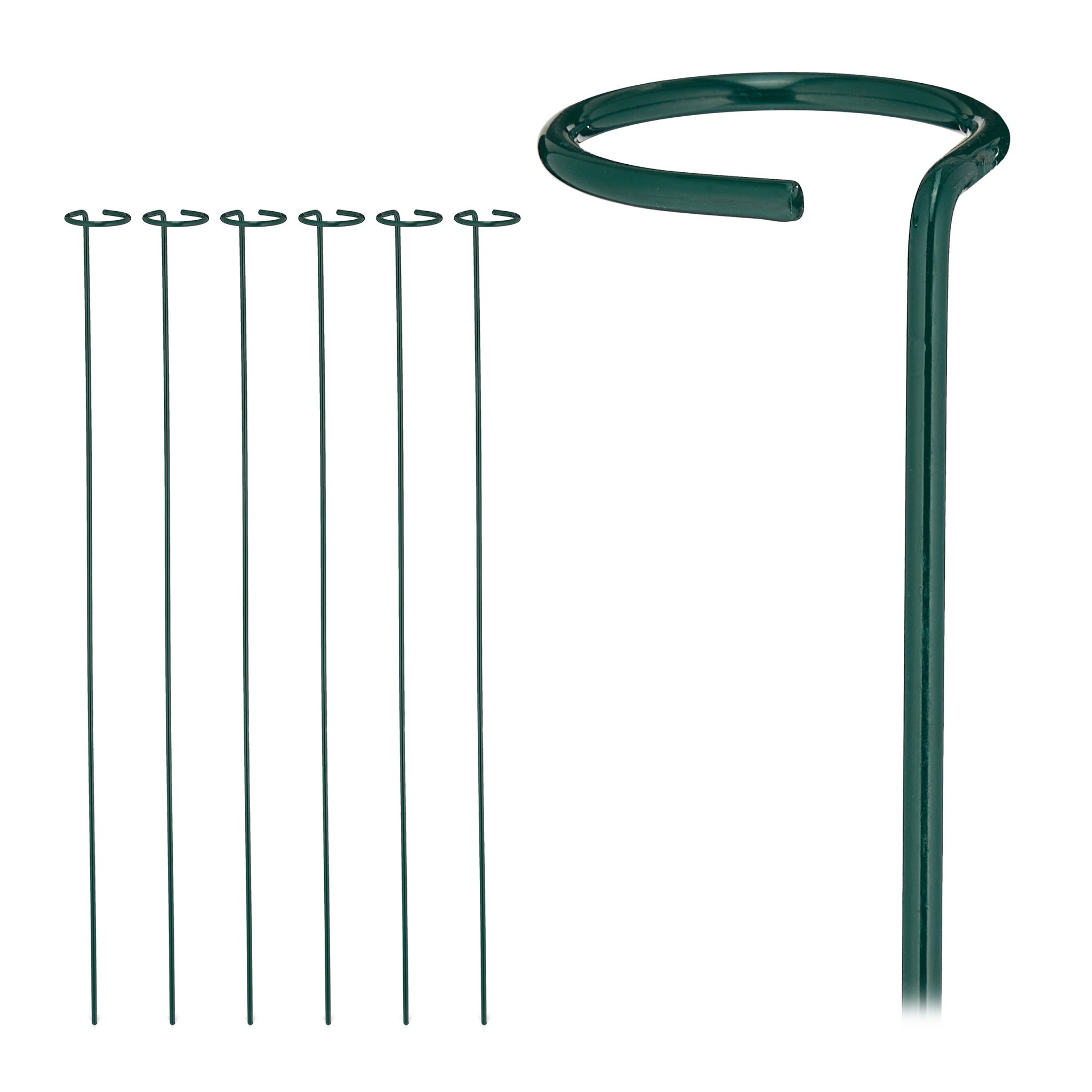 Rankhilfe 6er-Set Dunkelgrün