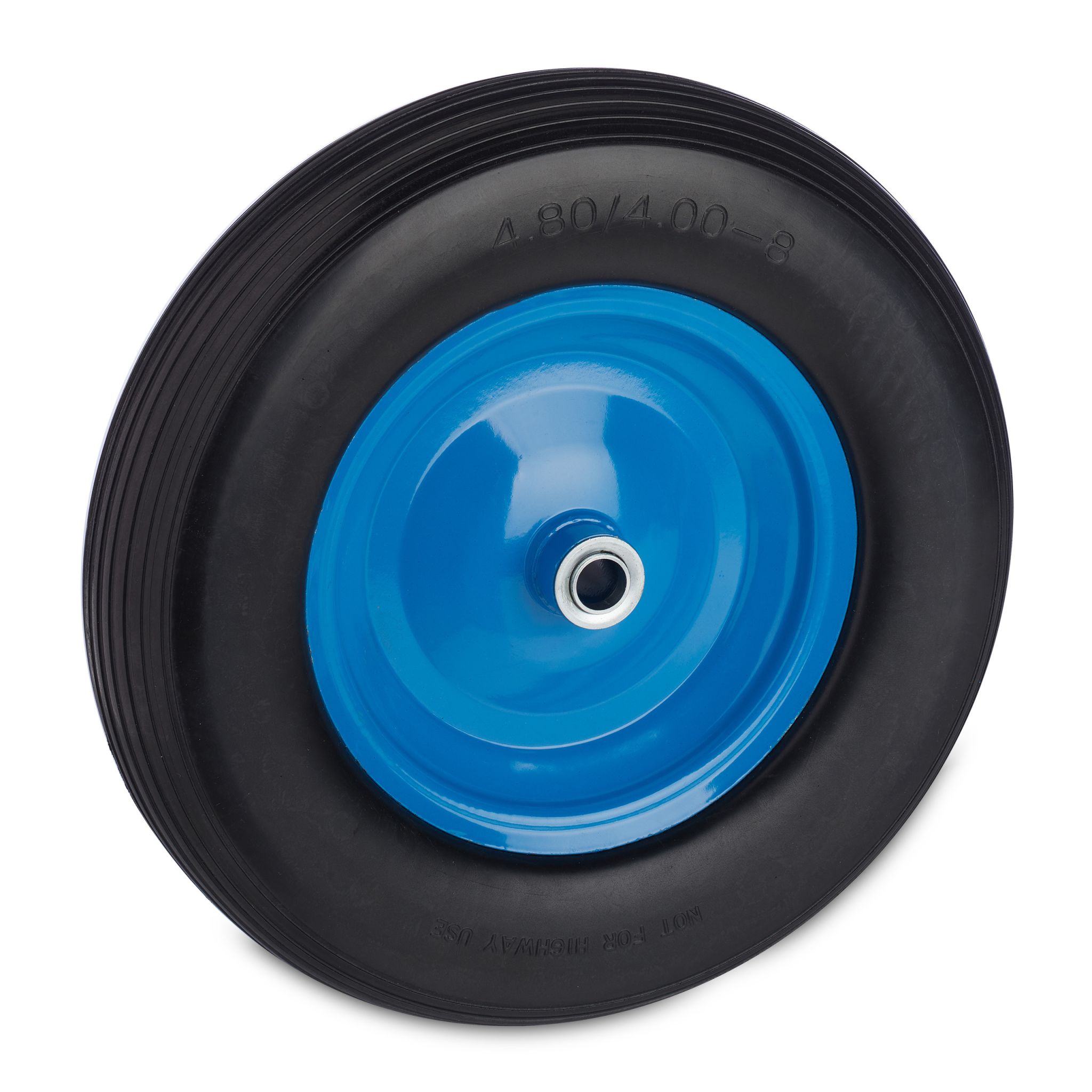 Schubkarrenrad 4.80 4.00-8 Blau-Schwarz