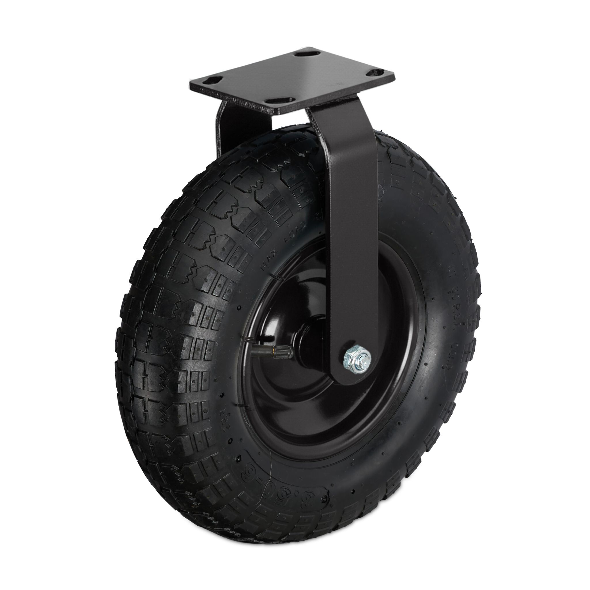 Bockrolle 3.50-4 Schwarz