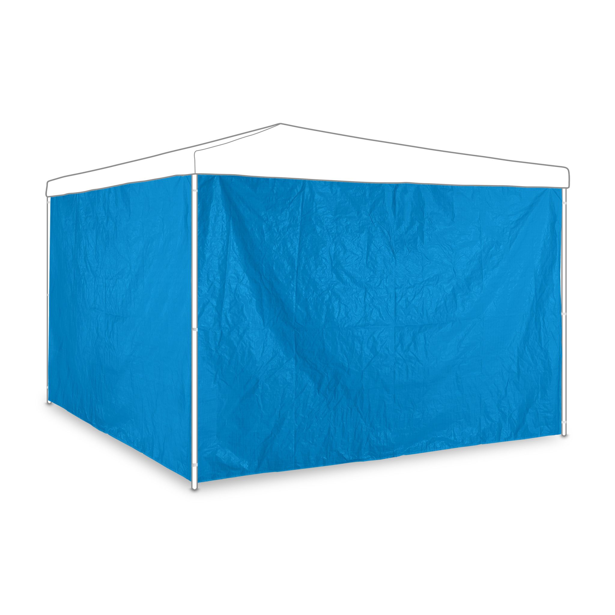 Pavillon Seitenteile 2er-Set Blau