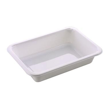 Bakke 1-rum 500 ml 171 x 127 x 35 mm CPET Hvid - 720 stk/krt