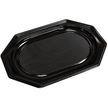 Fad 25x35 cm Lille Plast PET Sort, 10 Stk/ps