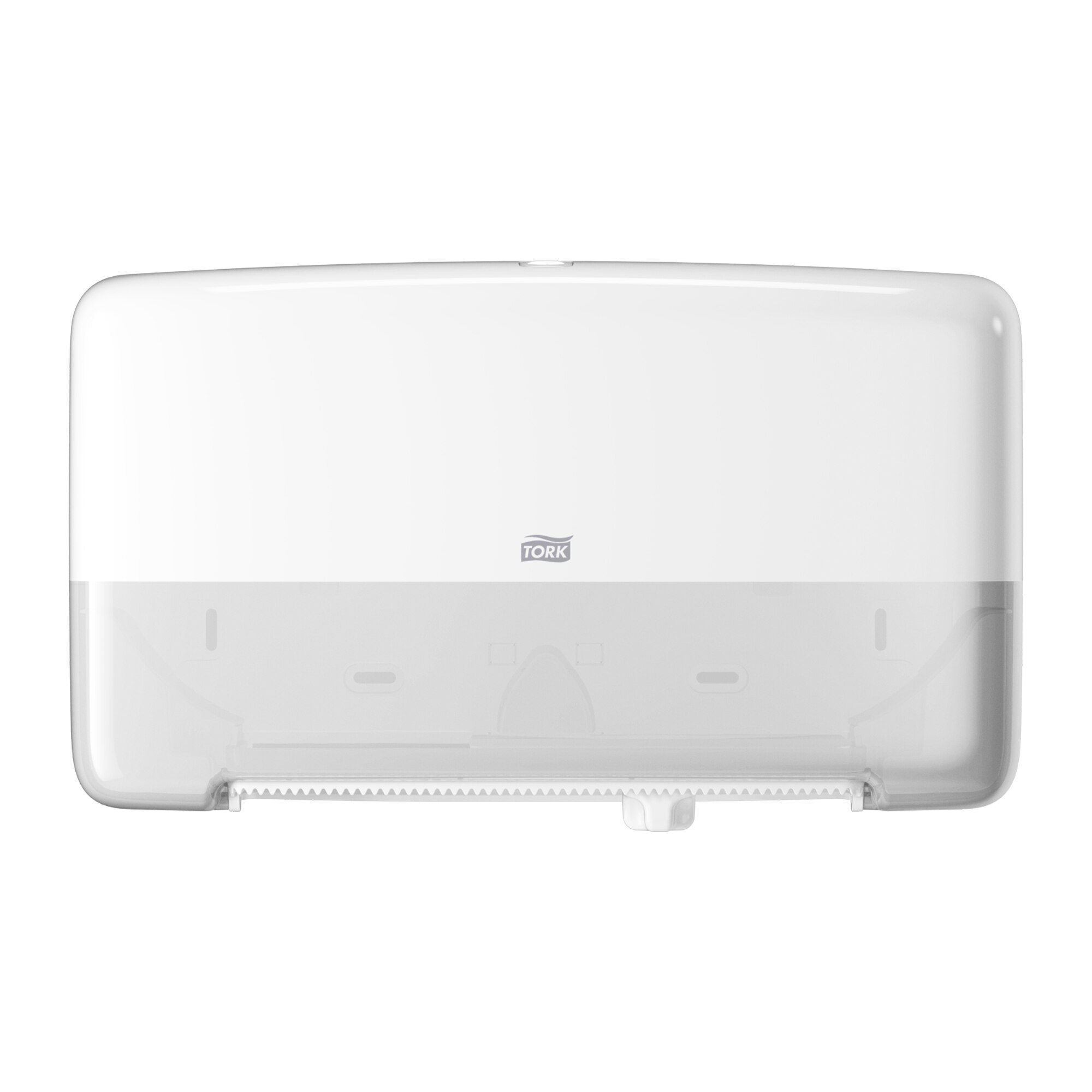 Tork T2 Dispenser Twin Mini Jumbo Toiletpapir hvid
