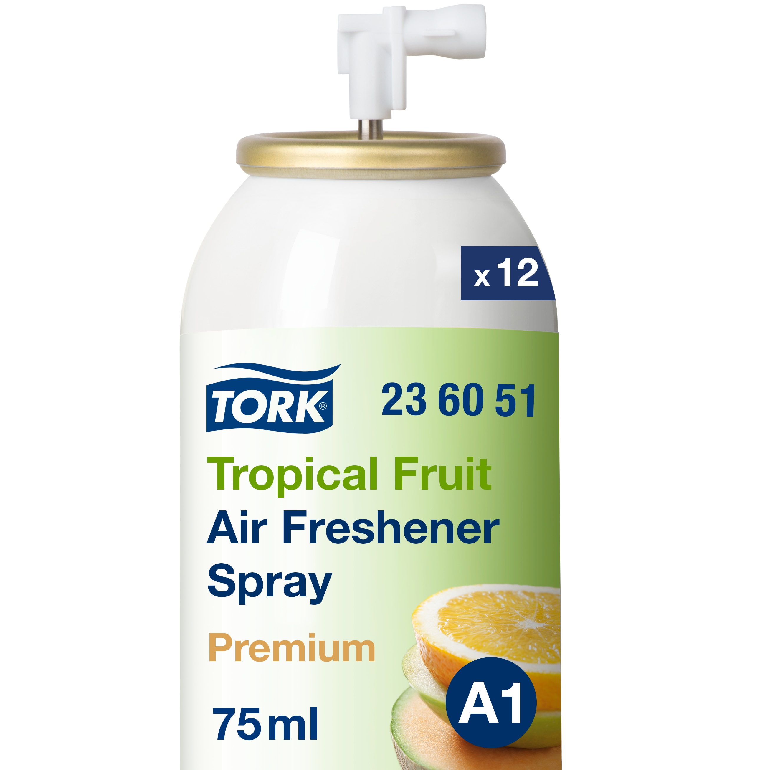 Tork A1 Airfreshener Spray, Tropisk frugt duft - 75 ml