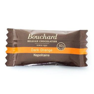 Chokolade Mørk Bouchard med Orange smag 5 gr 200 stk/krt