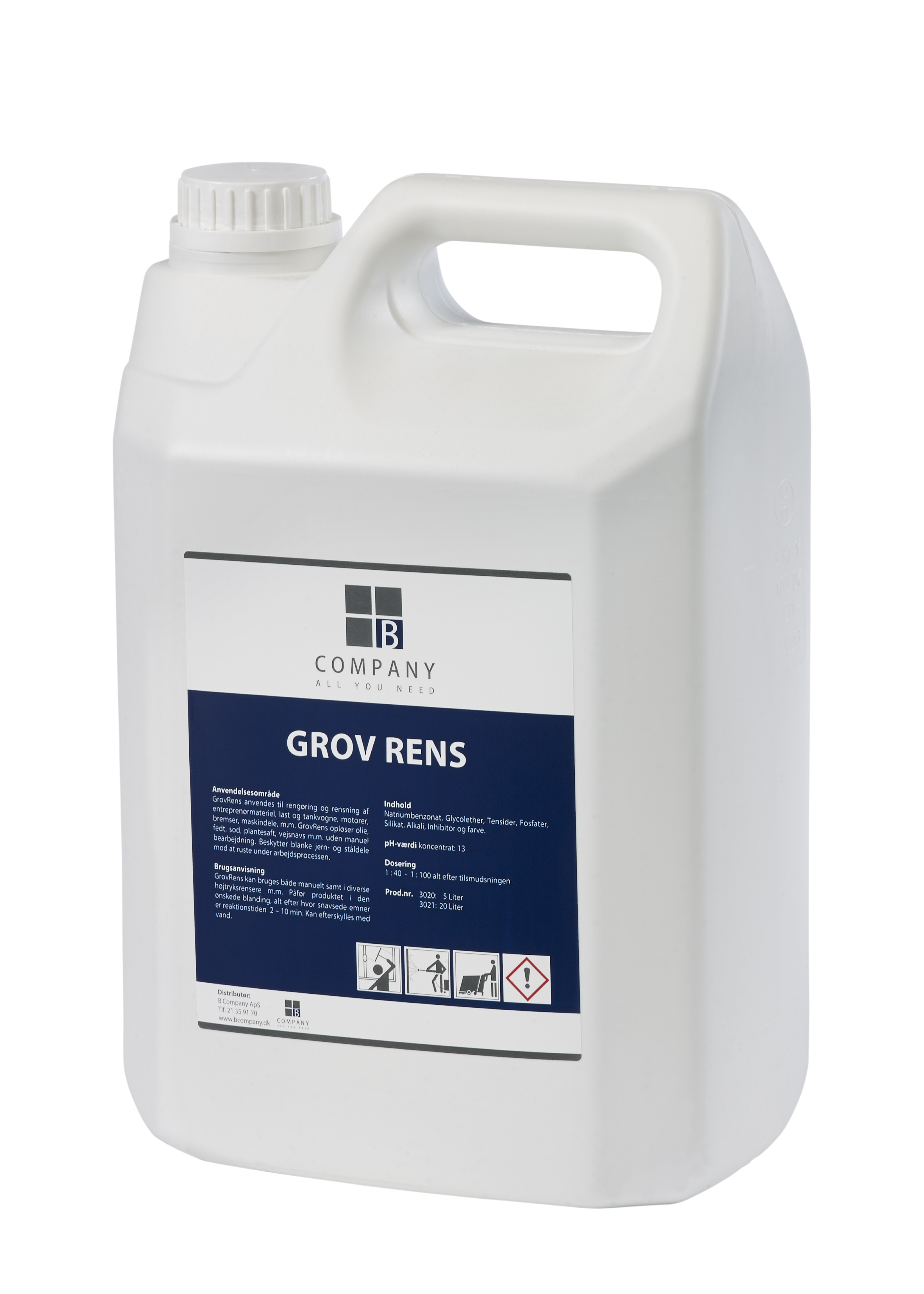 Grovrens, Olie- og Snavsfjerner - 5 L