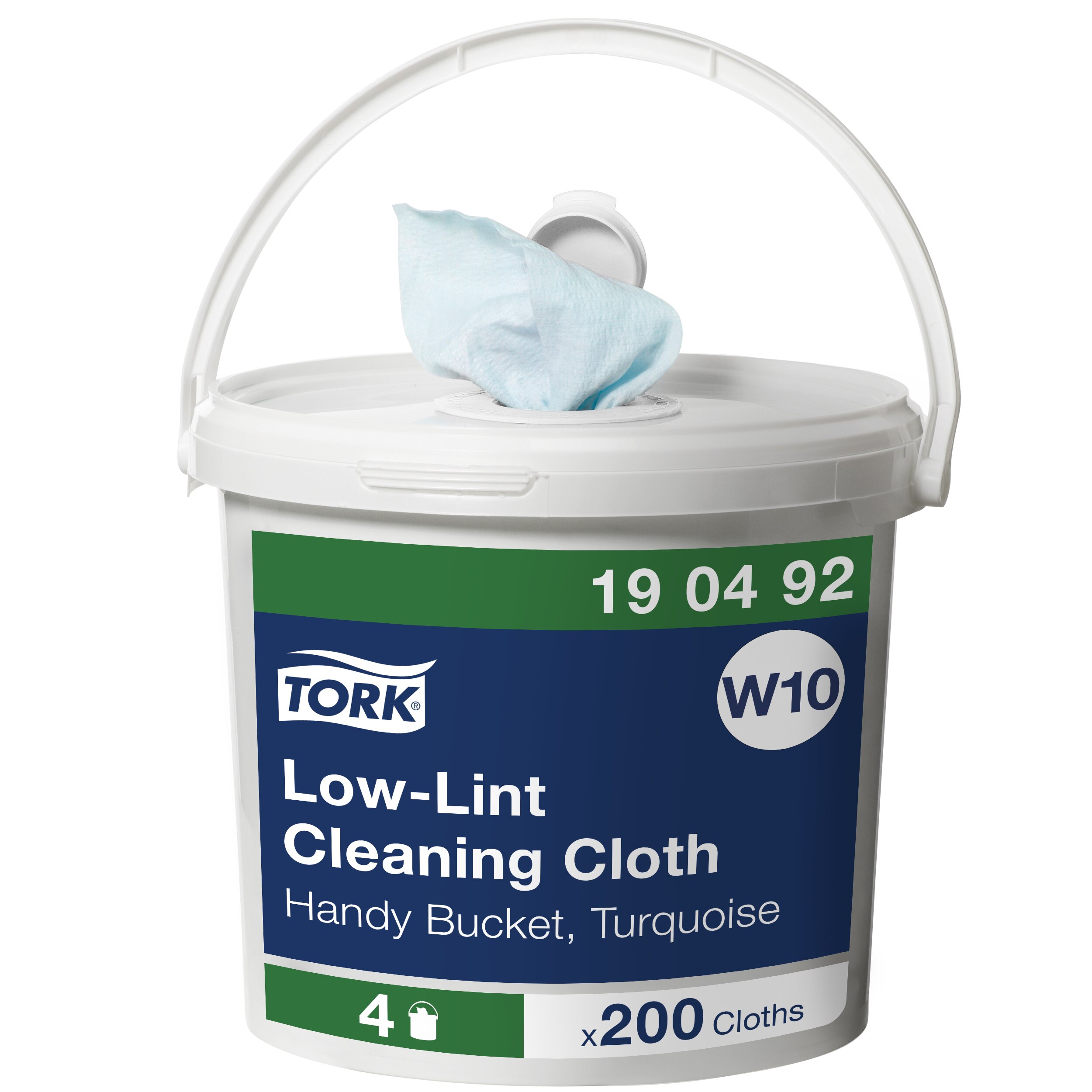 Tork W10 Aftørringsrulle Sensitiv 16 x 30 cm 60 m - 200 ark/spd