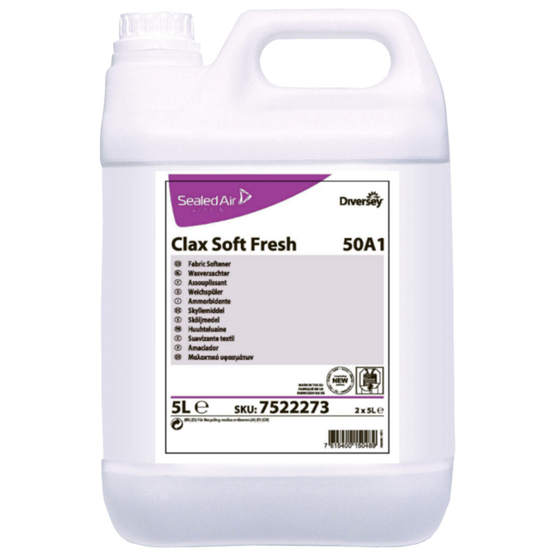 Clax Soft Fresh 50A1 Skyllemiddel - 2 dnk x 5 L/krt