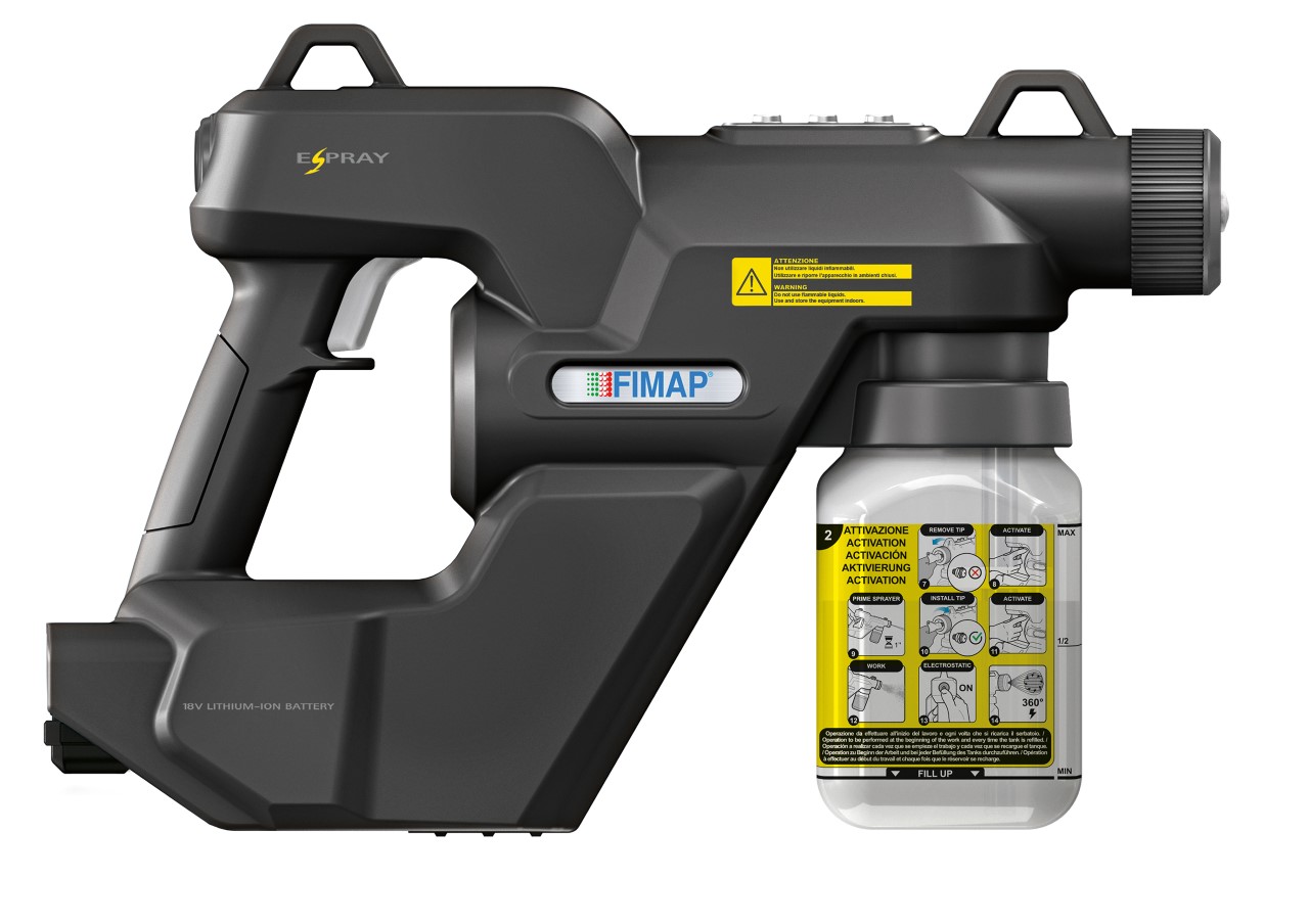 Fimap E-Spray, non Elektrostatisk, sort