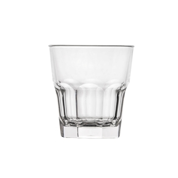 Flergangs Drikkeglas Granity Rock Base 24 cl Klar - 36 stk/pk