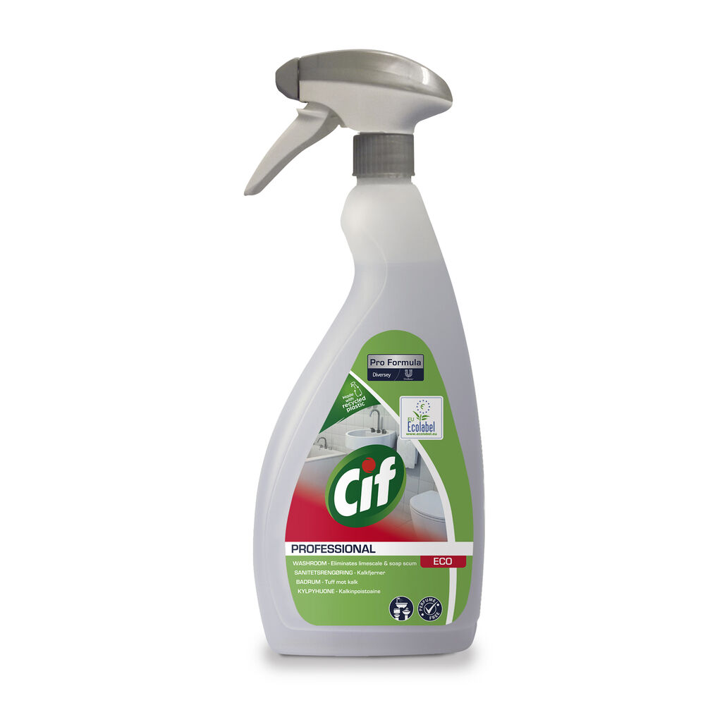Cif Professional Washroom 2-i-1 rengøring - 6 fl x 750 ml/krt