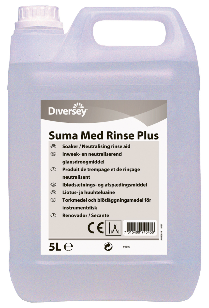 Suma Med Rinse Plus Afspændingsmiddel - 2 dnk x 5 L/krt