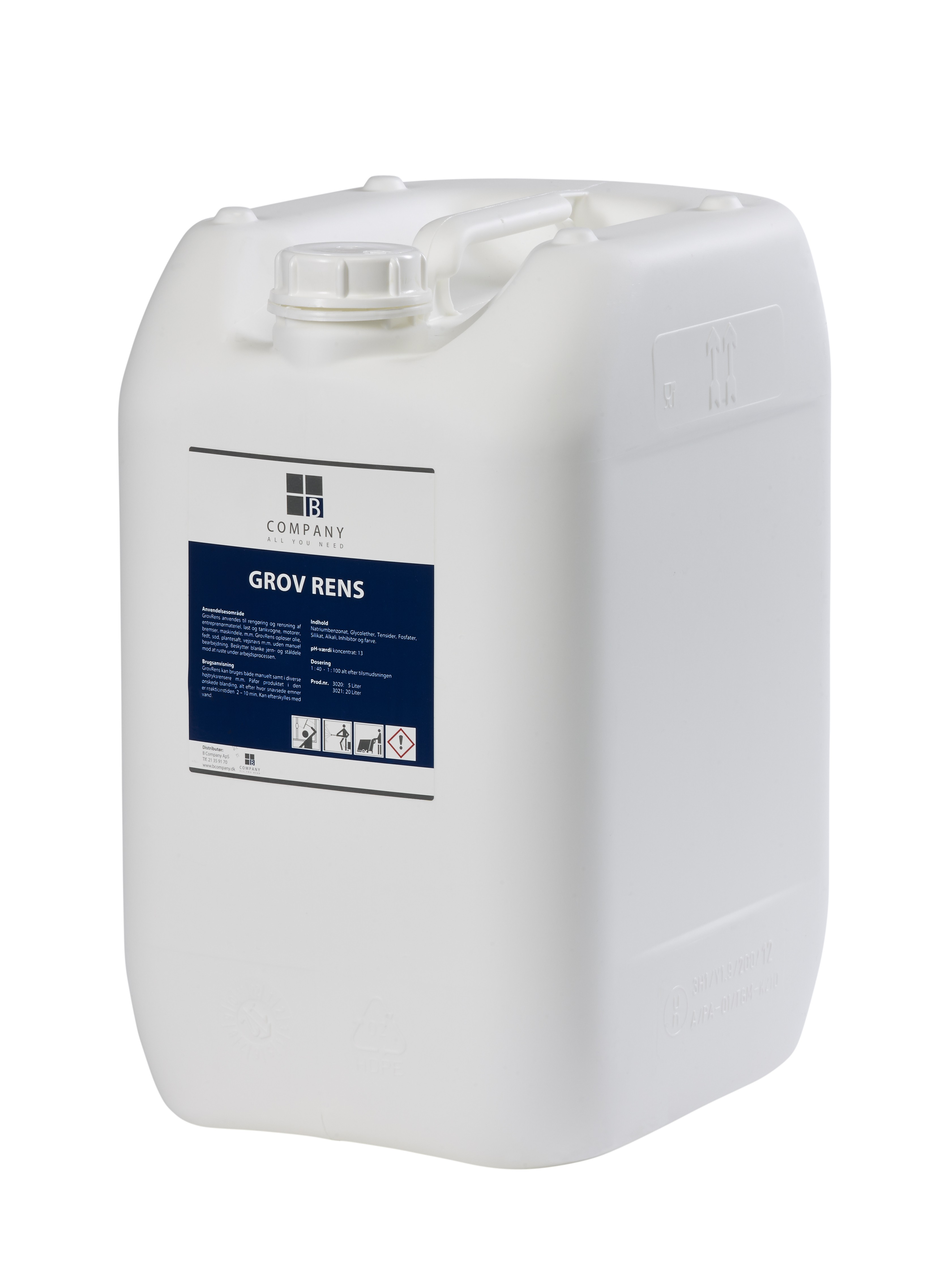 Grovrens, Olie- og Snavsfjerner 20 L