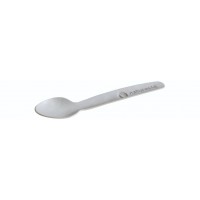 Papir Dessertske m. naturesse logo 120 mm Hvid - 100 stk/pk