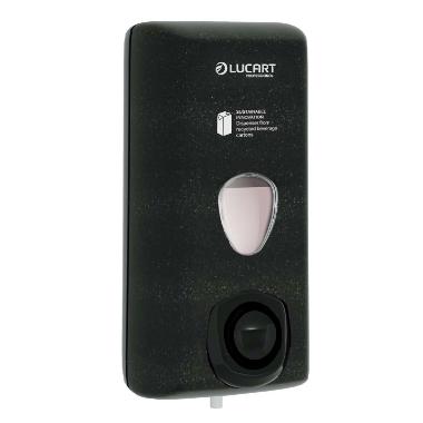 Dispenser Manuel Lucart Pro EcoNatural Liquid sæbe 550 ml Sort - 1 stk