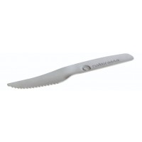 Papir Kniv m. naturesse logo 165 mm Hvid - 100 stk/pk