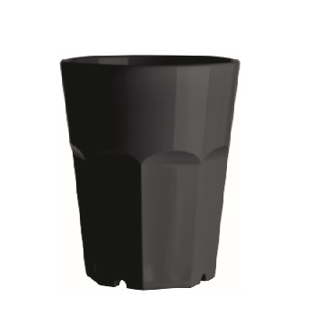 Flergangs Drikkeglas Granity Rock 37 cl Mørk Grå - 24 stk/pk