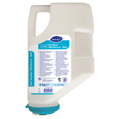 Clax RevoFlow ProMicro Vaskepulver hvidt - 4 kg/dnk