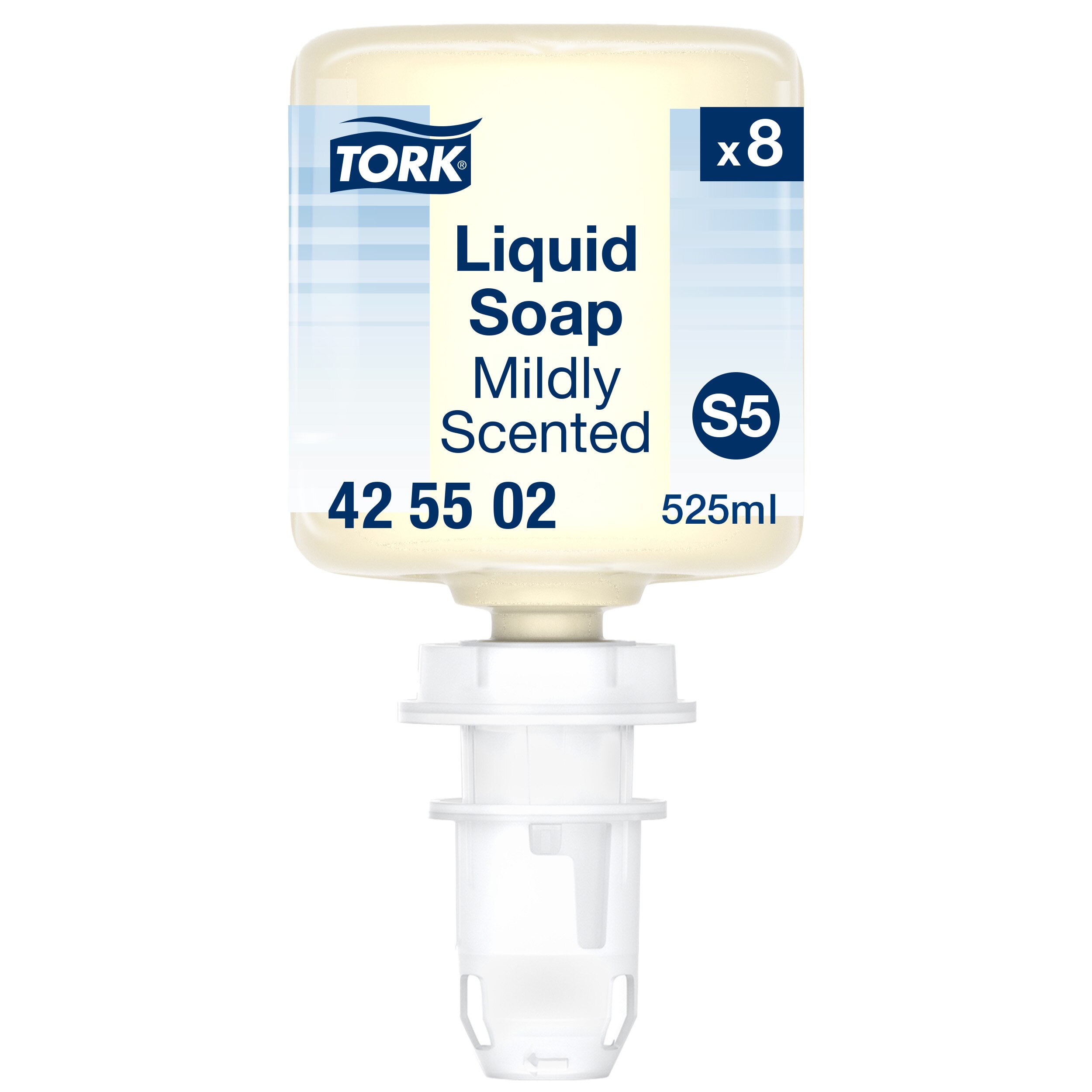 Tork Mild Flydende Sæbe 525 ml m/parfume Ecolabel Mini S5 - 8 stk/krt