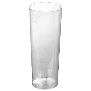 Plastglas 30 cl Longdrink PS Klar, 10 Stk/ps