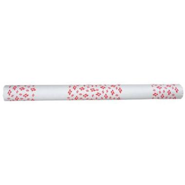 TableSmart Damask Papir Rulledug 1.2 x 50 m Hvid m. flag - 1 rl