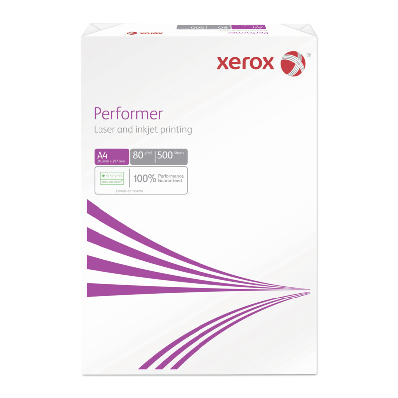 Kopipapir Xerox Performer 80g A4 5/240 - 500 ark/pk