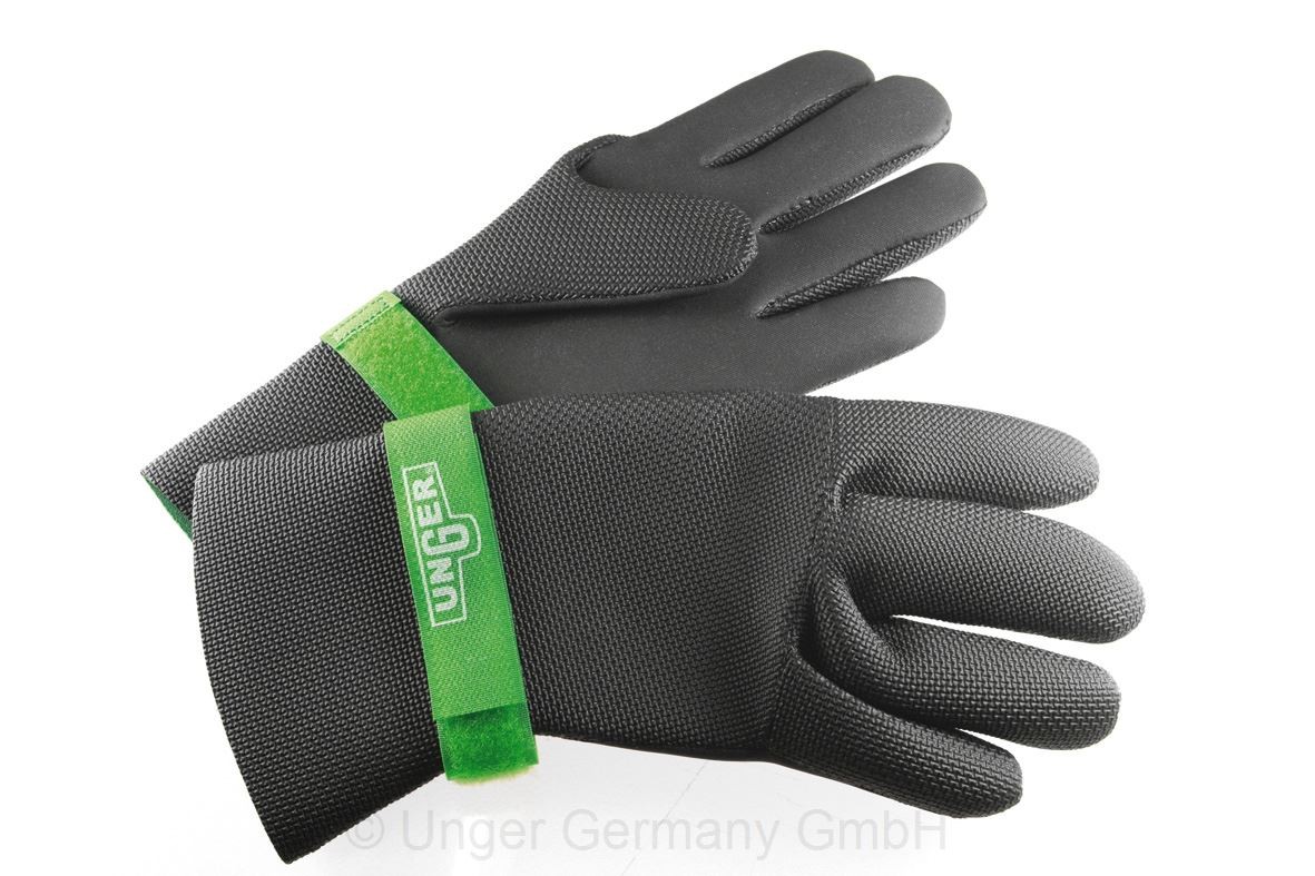 Unger Neopren handsker Sort, Large - 1 stk