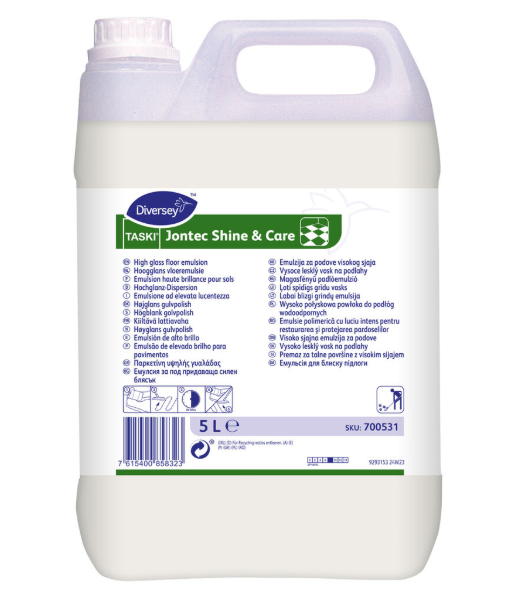 TASKI Jontec Højglans Gulvpolish Shine & Care - 5 L/dnk