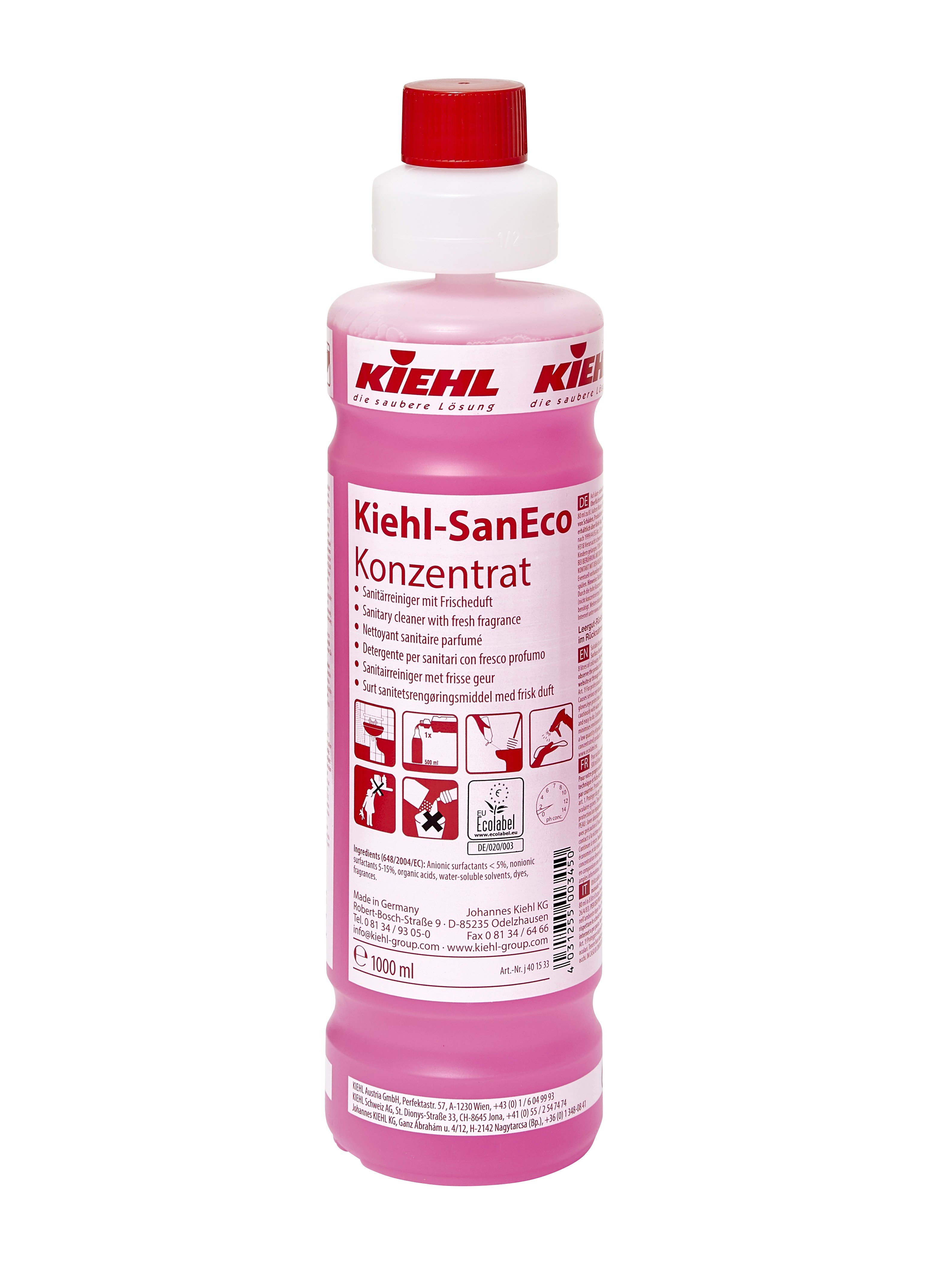 Kiehl SanEco Surt Sanitetsrengøringsmiddel - 1 L