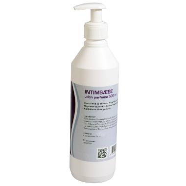 Sæbe Intimsæbe Pristine uden Parfume med pumpe - 500 ml