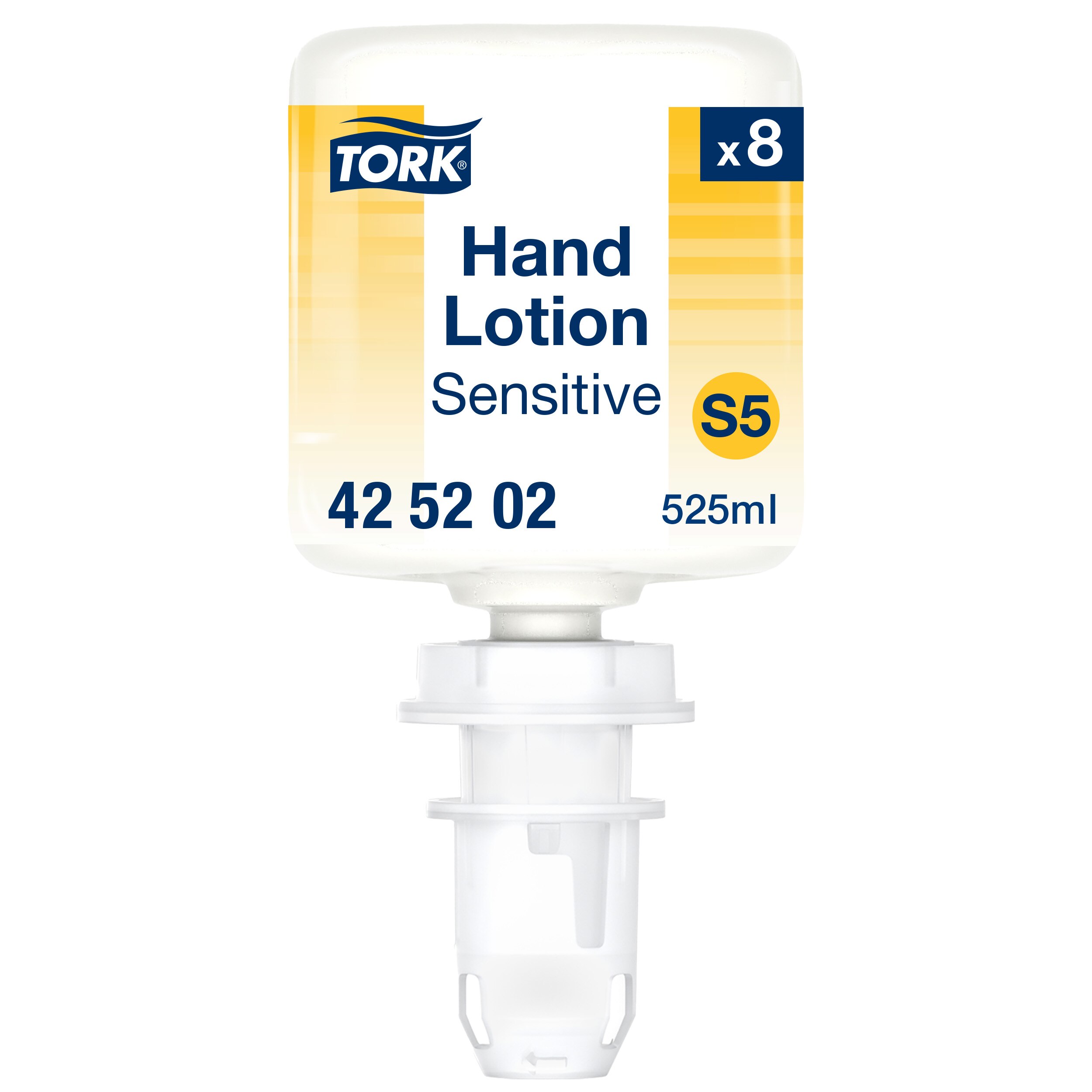 Tork Håndcreme Sensitiv 525 ml Ecolabel u/parfume Mini S5 - 8 stk/krt