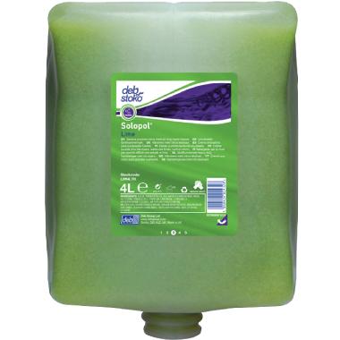 Deb Solopol Lime Håndrens t/dispenser Grøn - 4 L/fl