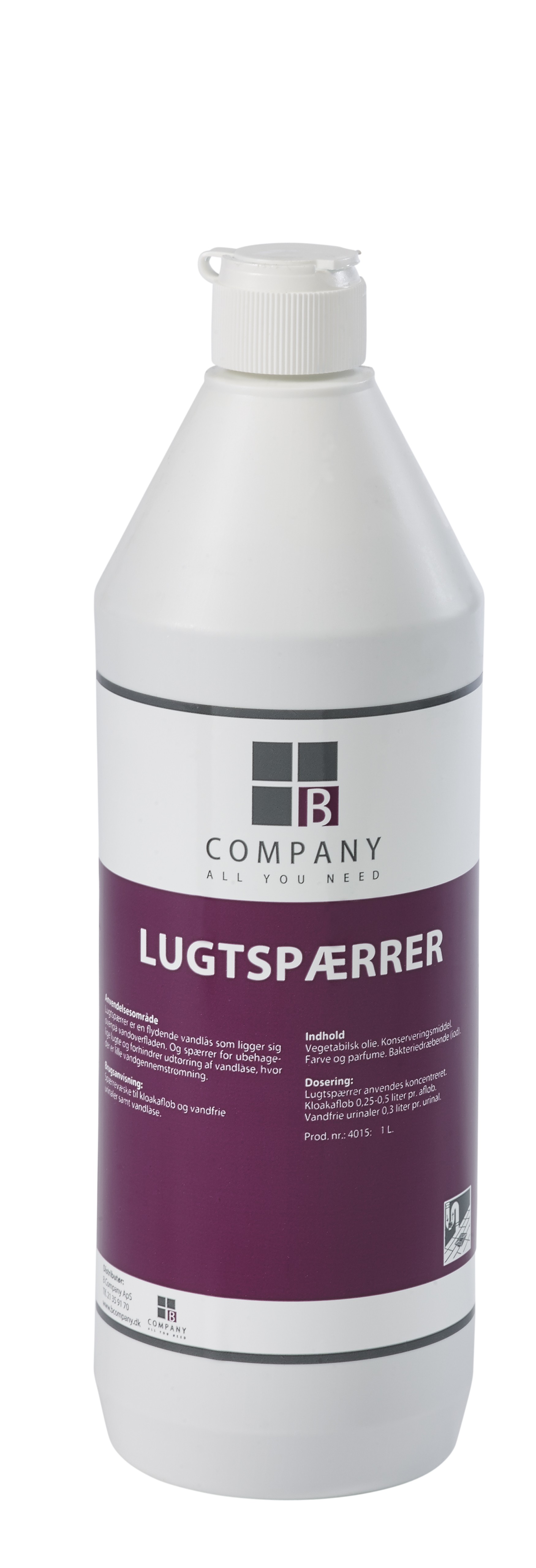 Lugtspærrer urinalblokker - 1 L