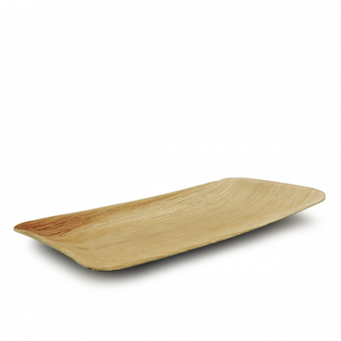 Palmeblad Tallerken 24 x 16 cm - 25 stk/pk