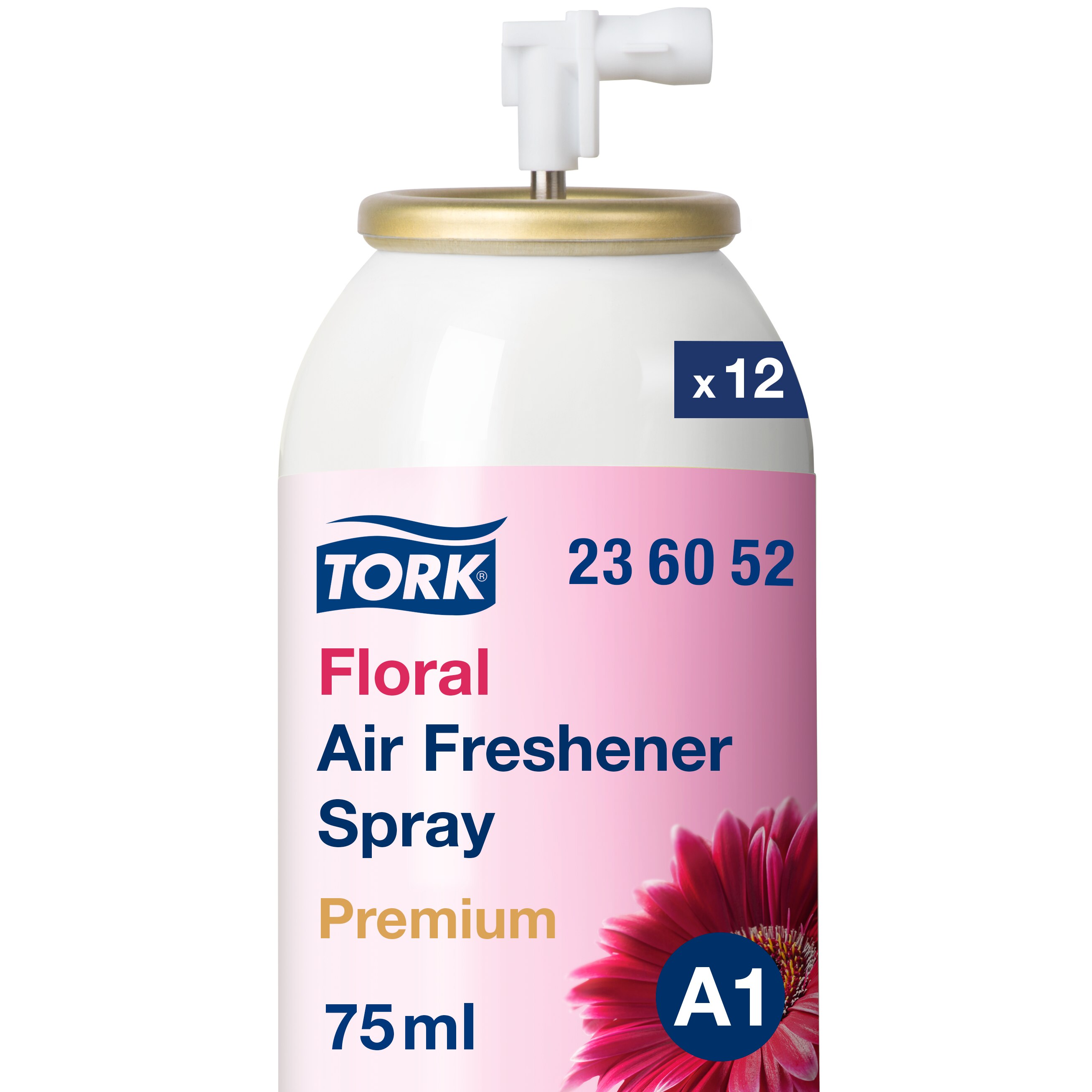 Tork A1 Airfreshener Spray, Blomst duft - 75 ml