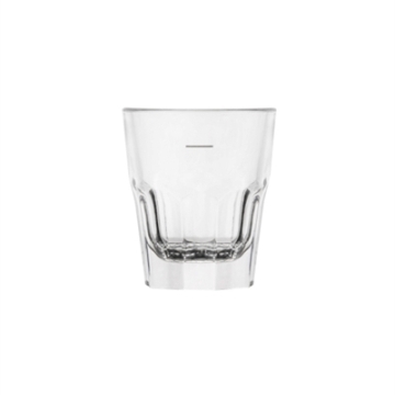 Flergangs Shotsglas m/cl print 4 cl Granity Klar - 48 stk/pk
