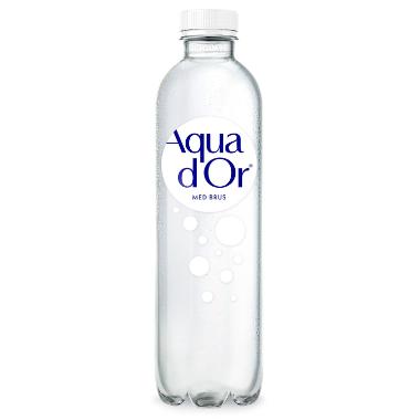 Mineralvand Aqua d'Or med brus - 12 fl x 0.5 L/krt
