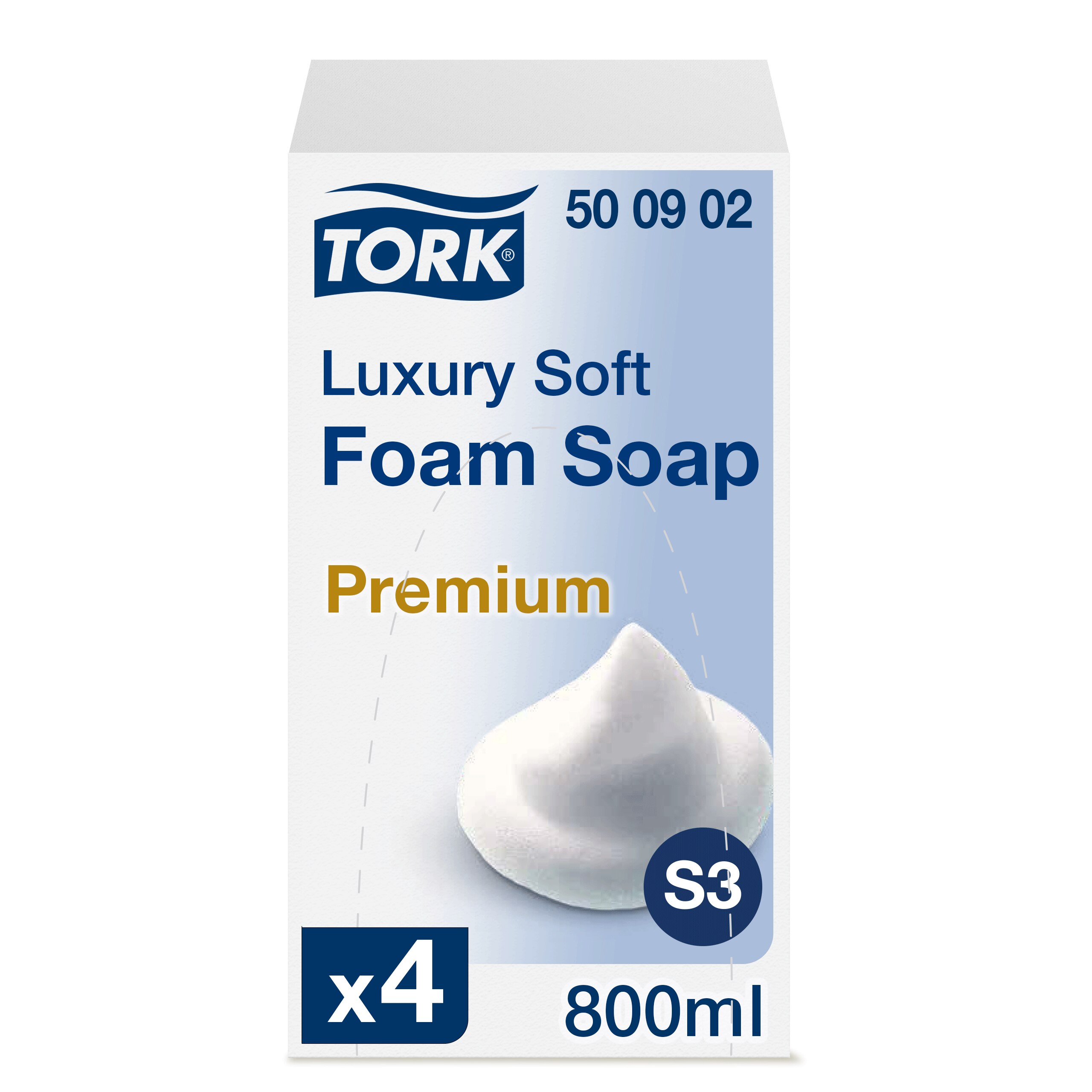 Tork S3 Luksus Skum Sæbe - 800ml