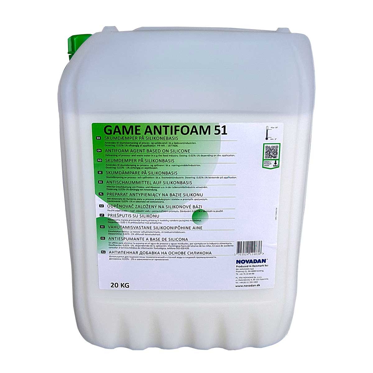 Game Antifoam 51 Skumdæmper - 20 kg