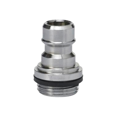 Nito Quickkobling 1/2", forkromet messing - 1 stk