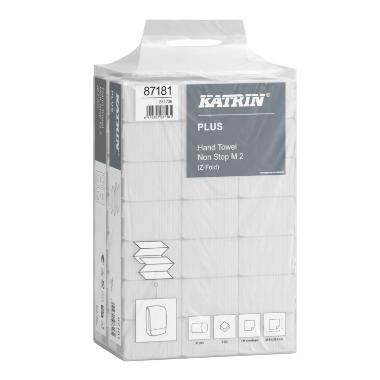 Katrin Plus Håndark Non Stop M 2-lags - 21 pk x 135 stk/krt