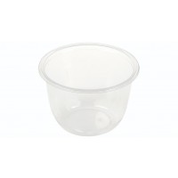 PLA Dessertbæger 500 ml, Ø121 x H77 mm Klar - 50 stk/pk