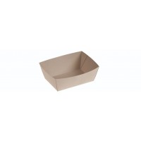Bambus/PLA Take away Box 170 x 110 x 45 mm Brun - 100 stk/pk