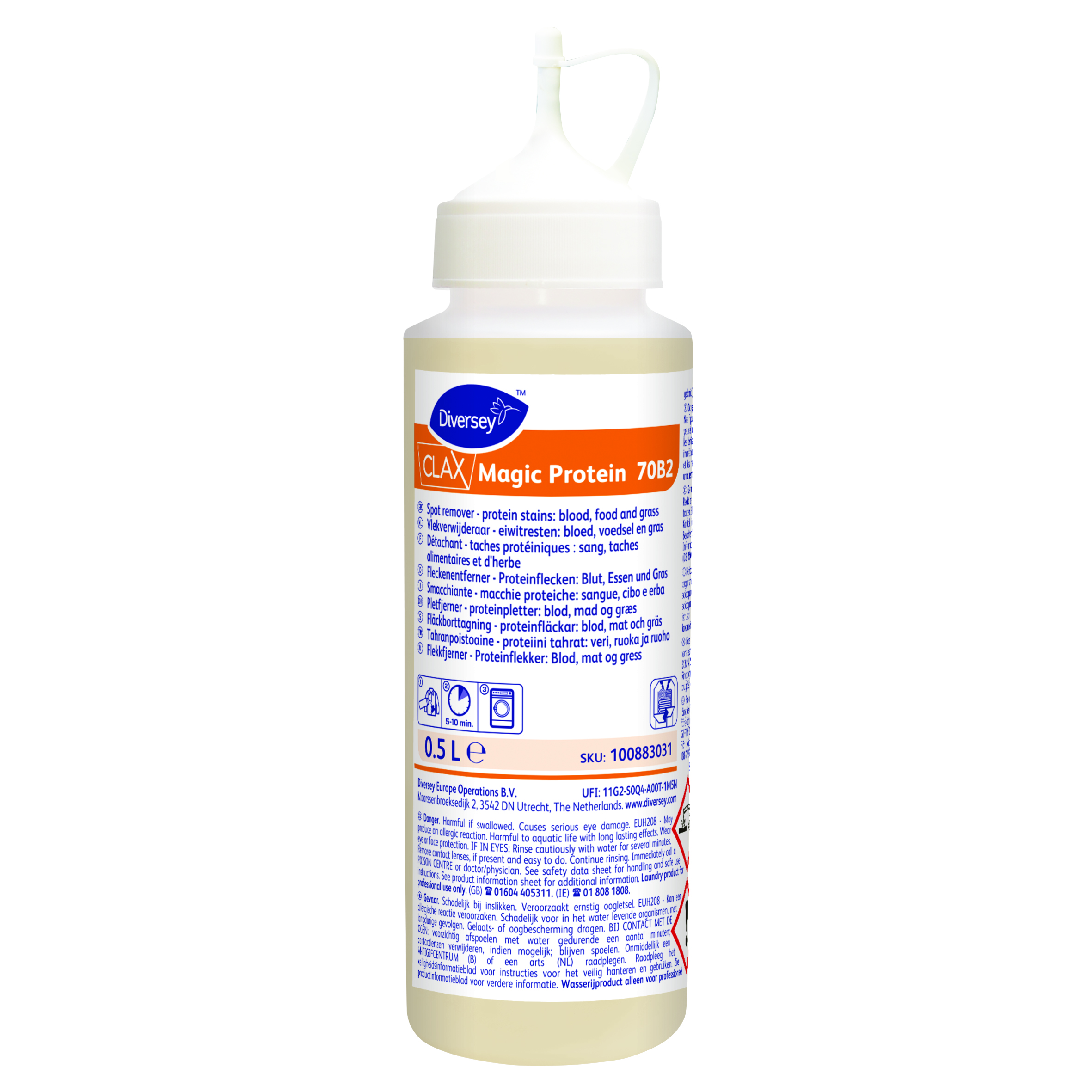Clax Magic Protein 70B2 Pletfjerner - 500 ml/fl