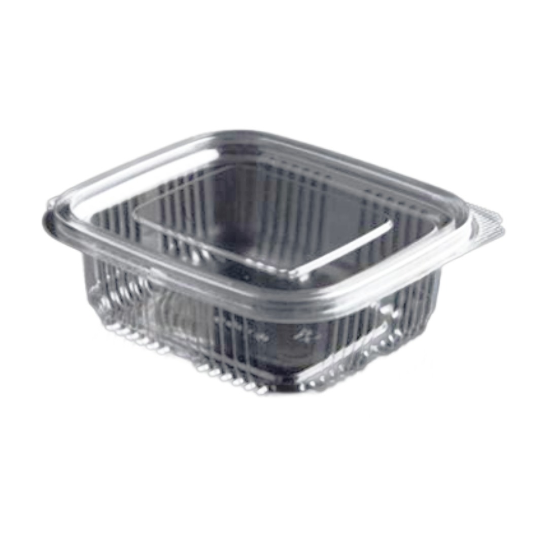 Bæger m/låg Catersource RPET Klar 250 ml - 100 stk/pk