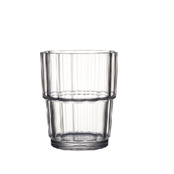 Flergangs Drikkeglas Institution 18 cl Klar - 24 stk/pk